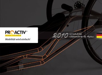 Mobilität wird einfach! - bei PRO ACTIV Reha-Technik GmbH