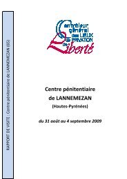 CP Lannemezan - Visite final - 10 04 06 - Site du ContrÃ´leur ...