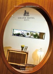 Ihr gratis Exemplar - Grand Hotel Wien