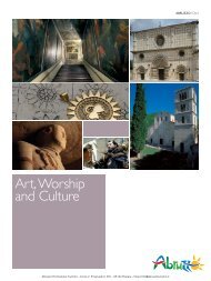 Art, Worship and Culture - Abruzzo Promozione Turismo