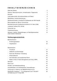 Jus Bulletin FS 2010 - Rechtswissenschaftliche Fakultät - Universität ...