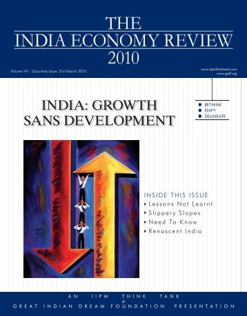 THE INDIA ECONOMY REVIEW 2010 - The IIPM Think Tank
