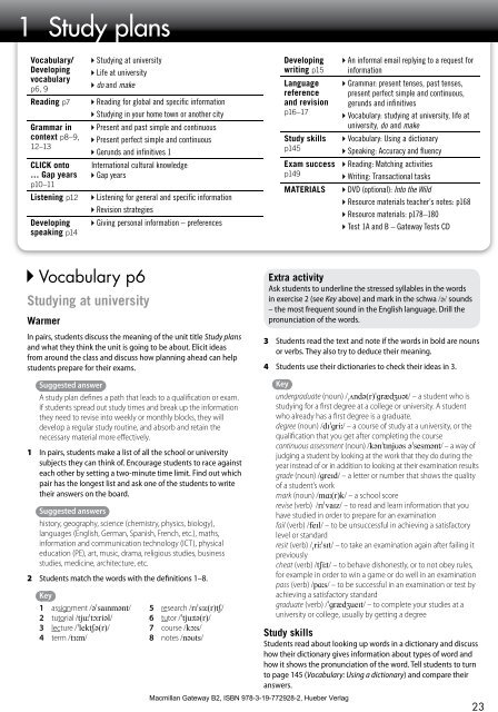? ?? 1 Study plans