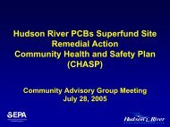 and in river - Hudson River - Community Advisory Group