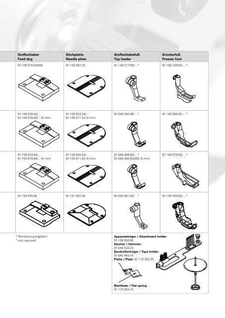 Production & Praxis Autositze/Car seats (12,5 MB) - PFAFF Industrial