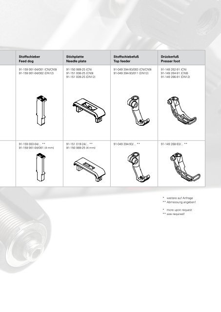 Production & Praxis Autositze/Car seats (12,5 MB) - PFAFF Industrial