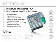 DEE Blutdruck-MessgerÃƒÂ¤t HGN - Medisana