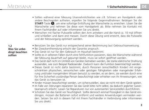 DEE Blutdruck-MessgerÃƒÂ¤t HGN - Medisana