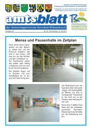 Amtliche Bekanntmachungen Ramstein Miesenbach