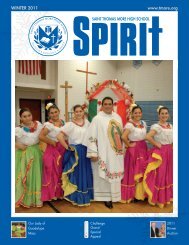 Winter 2011 Issue - Thomas More High School