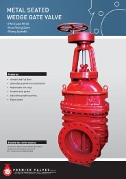 METAL SEATED WEDGE GATE VALVE - Premier Valves