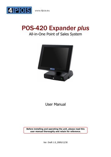 POS-420 Expander Plus User Guide4.84 MB - Support