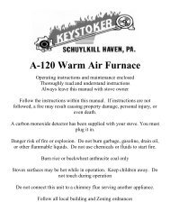 Koker Direct Vent with Thermostat - Keystoker