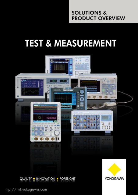 teSt & meaSurement - Yokogawa