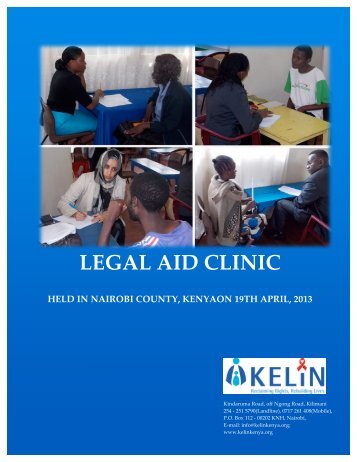 Nairobi Legal AID Clinic Report - Kelin