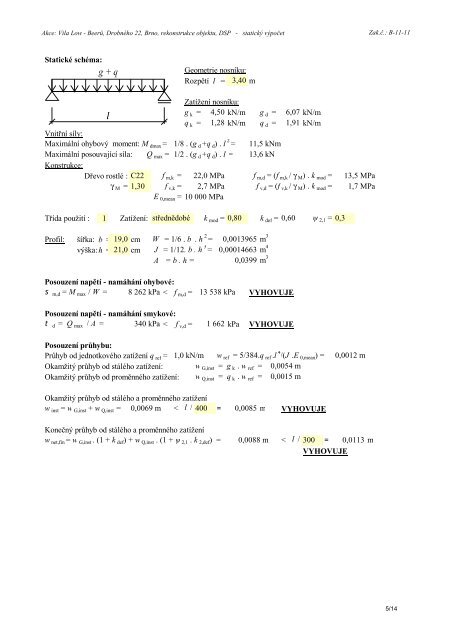 Zpráva a statický výpočet.pdf - Jihomoravský kraj