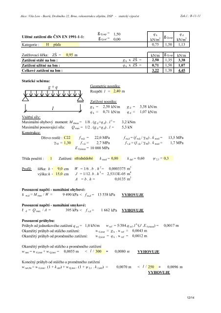 Zpráva a statický výpočet.pdf - Jihomoravský kraj