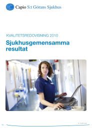 Resultat sjukhusgemensamt.pdf - Capio S:t GÃ¶rans Sjukhus