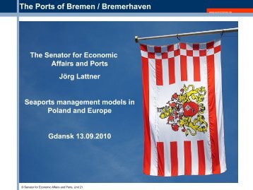 The Ports of Bremen / Bremerhaven - ZMiGM