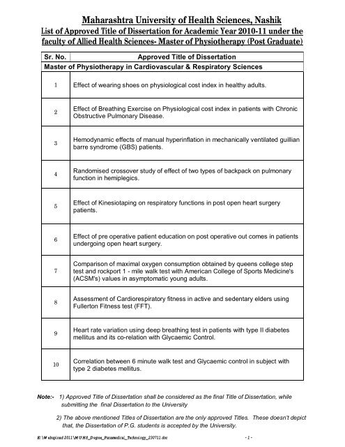 Muhs thesis topics ayurveda picture