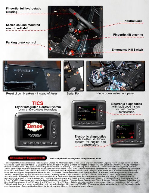 TXC Brochure version 2 - Taylor Machine Works