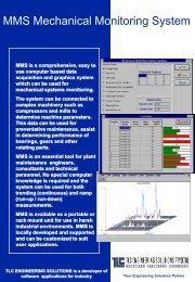 MMS - Machine Monitoring System (pdf download 600kb) - TLC ...