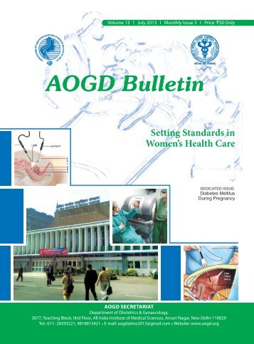 AOGD Bulletin July 2013.indd - Aogd.org