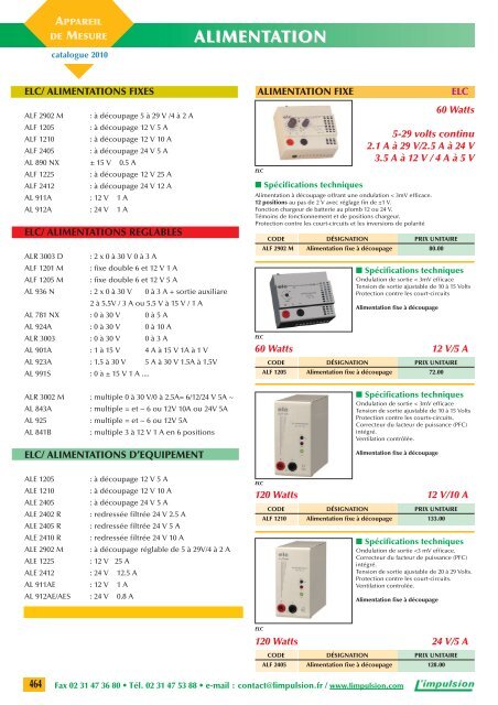 DOUBLE ALIMENTATION DE LABORATOIRE 2 x 0-30 VCC / 0-3 A + 5 VCC fixe 3 A  MAX / AVEC 4 AFFICHEURS LCD
