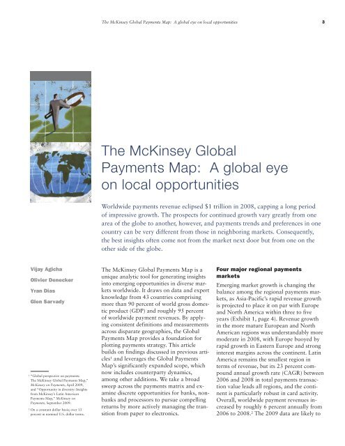 The Mckinsey Global Payments Map A Global Eye On Local