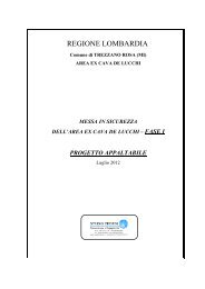 PROGETTO Appaltabile FASE I.pdf - Comune di Trezzano Rosa