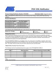 PCN EOL Notification Form - Ineltek