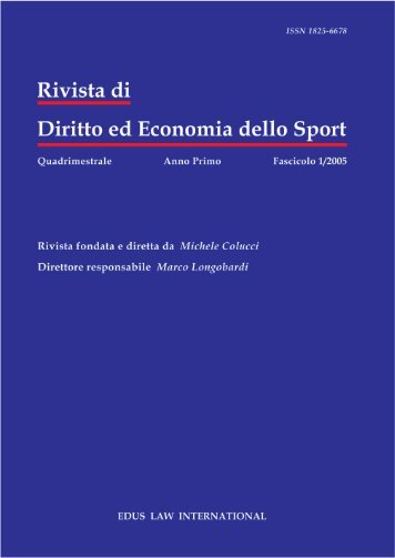 La responsabilitÃ  civile delle societÃ  di calcio - Rivista di Diritto ed ...