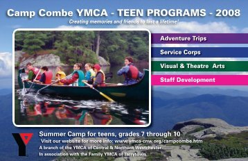 Camp Combe Summer 2008 - Teens - YMCA of Central and ...