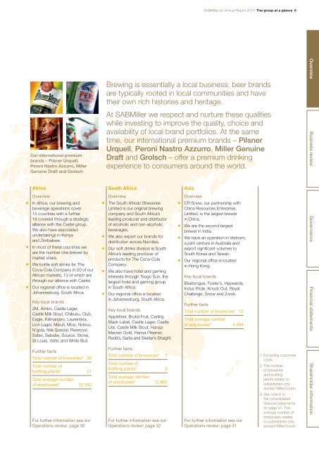 Annual Report - SABMiller