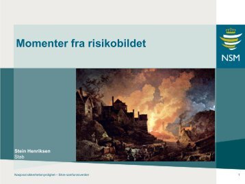Se presentasjonen - NSM