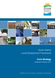 Adopted Core Strategy - Dover District Council