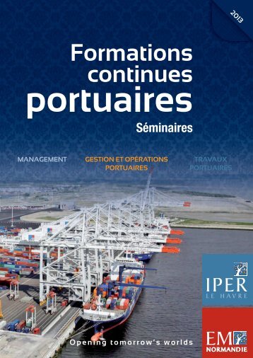 Le guide 2013 des sÃ©minaires de l'IPER - EM Normandie