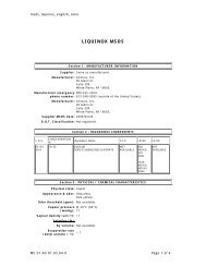 Msds liquinox english osha - Alconox, Inc.