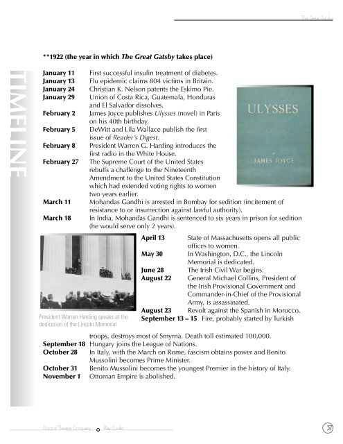 Play Guide [356k PDF] - Arizona Theatre Company