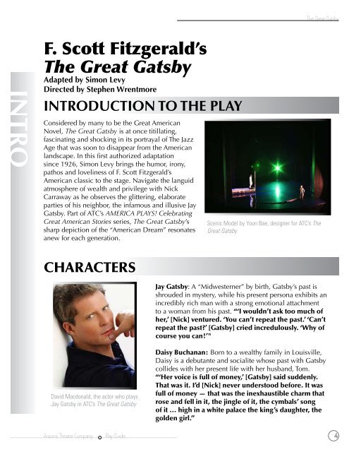 Play Guide [356k PDF] - Arizona Theatre Company