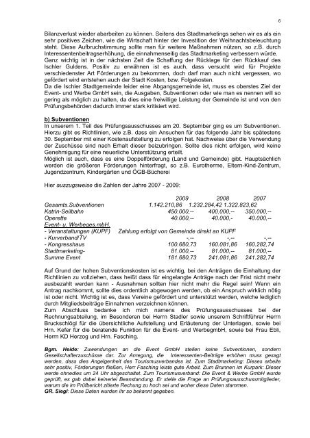 2010-12-16 (266 KB) - .PDF - Stadtgemeinde Bad Ischl - Land ...