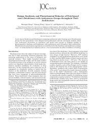 Dendrimers with Azobenzene Groups throughout Their Architect