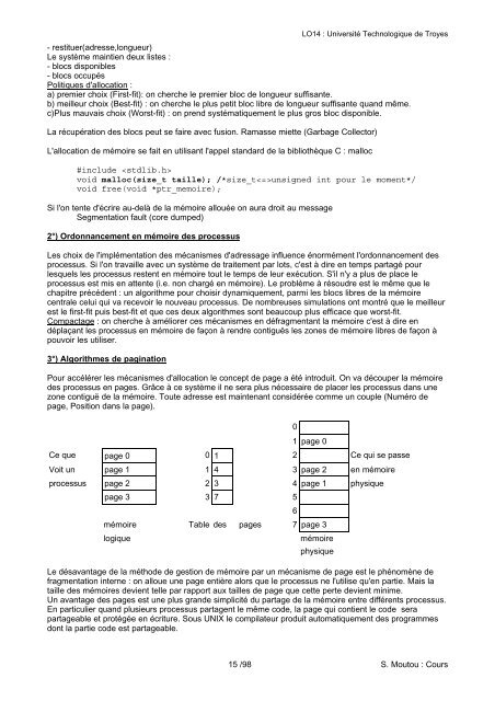 Généralités sur les systèmes d'exploitation - Site personnel de ...