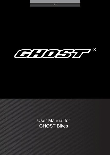 User Manual for GHOST Bikes