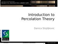Introduction to Percolation Theory