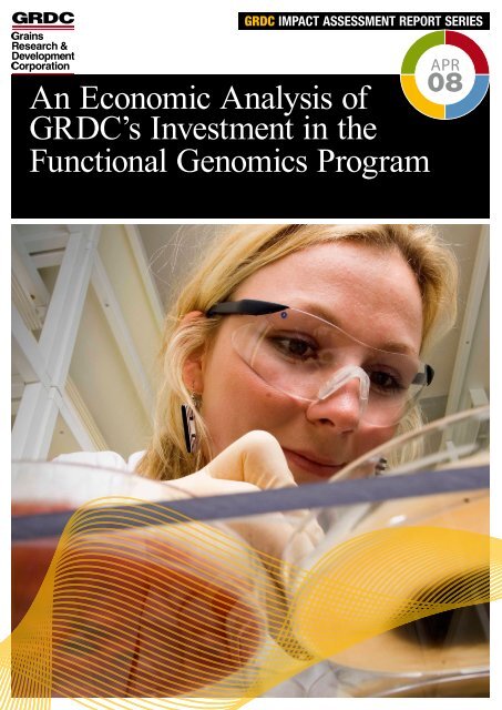An Economic Analysis of GRDC's Investment in the Functional ...