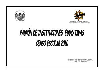 direcciÃ³n de gestiÃ³n institucional equipo estadÃ­stica - Gerencia ...