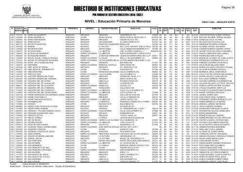 direcciÃ³n de gestiÃ³n institucional equipo estadÃ­stica - Gerencia ...