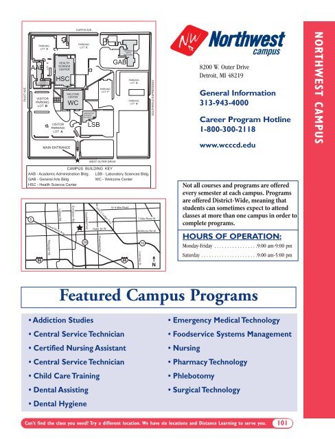 Fall 2013 Academic Schedule - Wayne County Community College