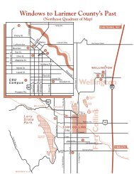 download the map tour in Adobe Acrobat format - Fort Collins ...